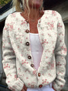 Evanthea™ | Vintage Floral Cardigan
