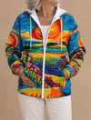 THE LIV SUNBURST | ZIP HOODIE