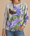 Iris | Flower Sweatshirt