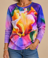 Margaret | Flower Sweatshirt