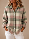 TAWNEY™ | PASTEL PLAID CARDIGAN