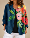 Evelyn™ | Artistic Print Blouse