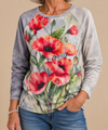 Eleanor | Flower Sweatshirt