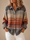 PLUMA™ | AUTUMN OMBRE PLAID CARDIGAN