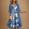 Rosalie™ Elegant Two-Piece Midi Dress