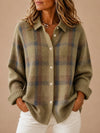 NIRVELLE™ | COZY CHECKED CARDIGAN