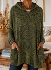 Lizzy Retro Print Hooded Tunic