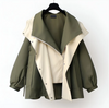Vivienne | Oversized Double-Layer Windbreaker