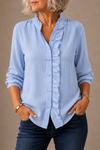 Grace™ | Elegant Ruffle Comfort Blouse