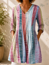 Anais | Long Blouse with V-Neck