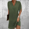 Celestina™ V-Neck Wrap Mini Dress