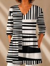 Sophie | Long Blouse with V-Neck