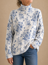 Ruby | Blossom Turtleneck Sweater