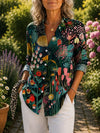FLORINA | PEACOCK GRACE BLOUSE